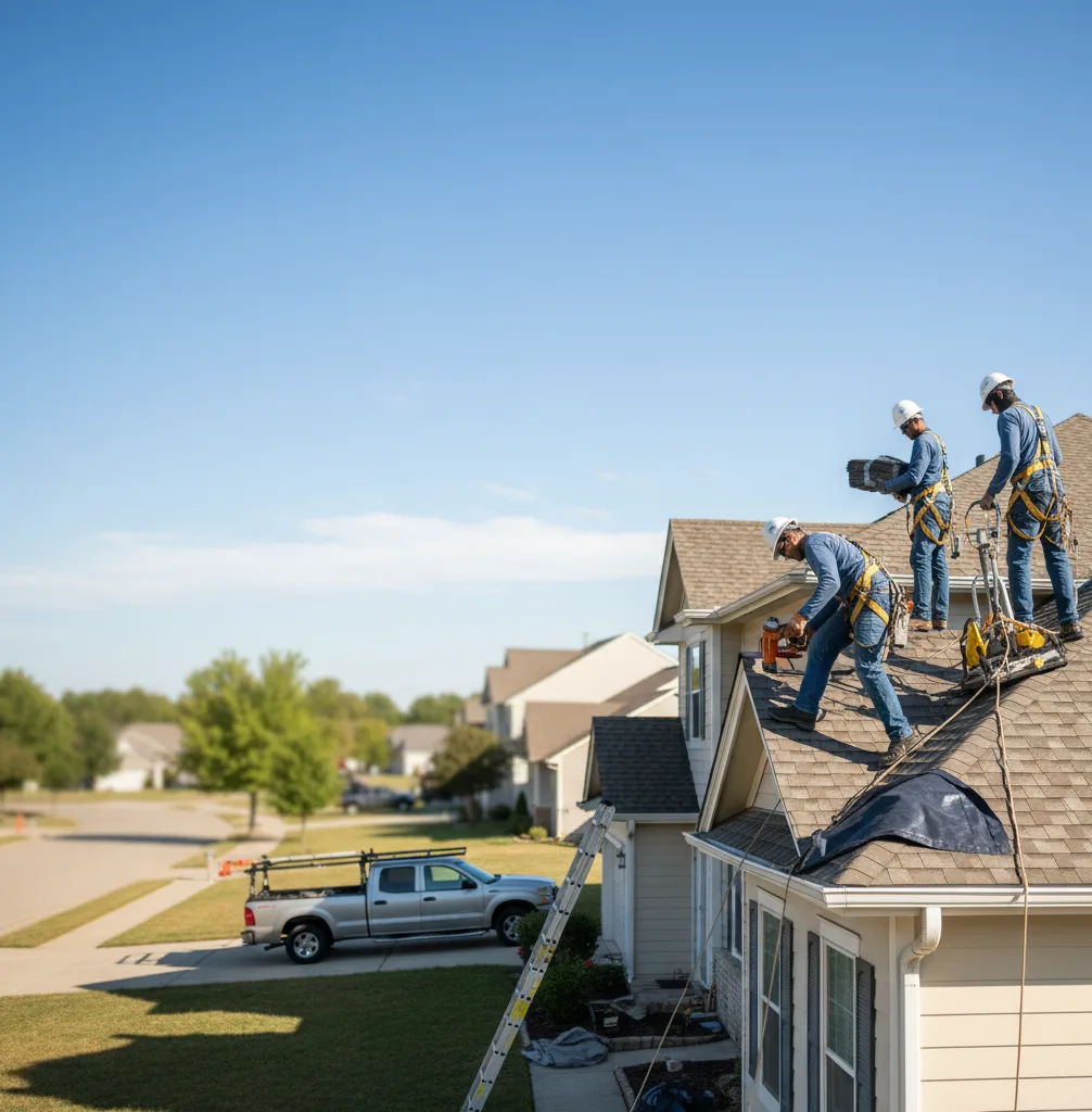 Roof Repair in Theresa